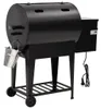 vidaXL Pelletgrill mit Ablage Schwarz 94 cm Eisen Produktbild-Vorschau 1