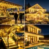 Eisregen-Lichterkette, 30 m, 660 LEDs, warmweiß, IP65 Productafbeelding-voorbeeld