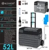 KESSER® Kompressor Kühlbox elektrisch Gefrierbox, Mit Produktbild-Vorschau 10