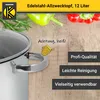 Karl Krüger A28 Allzwecktopf Edelstahl 28 cm, 12 Liter Produktbild-Vorschau 4