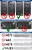 Repair Reparatur Satz Autoschlüssel Funk Fernbedienung Produktbild-Vorschau 2