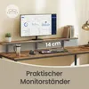 VASAGLE Eckcomputertisch mit Monitorständer, L-förmiger Produktbild-Vorschau 15