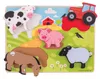 Bigjigs Toys Einlegepuzzle Bauernhof Produktbild-Vorschau 2