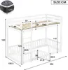 Flieks Etagenbett Kinderbett 90*200cm mit Rausfallschutz, Produktbild-Vorschau 7