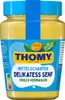 Verpackungsbild Thomy Delikatess Senf mittelscharf der Klassiker im Glas 250ml Produktbild-Vorschau