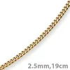Panzerarmband-750-Gelbgold-19cm Produktbild-Vorschau