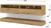 TV Lowboard Duo 160 cm hängend Artisan Eiche ohne Produktbild-Vorschau 3