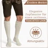Trachtenstrümpfe 2er Pack Lange Trachtensocken Strümpfe Produktbild-Vorschau 1