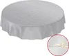 Tischdecke Wachstuch Einfarbig Grau Robust Wasserabweisend Produktbild-Vorschau 2