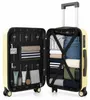 Aga Travel Juego de maletas de viaje MR4668 Beige Vista previa de la imagen del producto 5