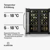 Klarstein Vinamour Weinkühlschrank 2 Zonen - 36 Flaschen, Produktbild-Vorschau 4