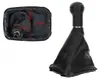 VW Bora 98-05 POMELLO DEL CAMBIO NERO A 5 MARCE + FORO DA Anteprima dell’immagine prodotto 2