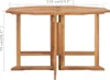 vidaXL Garten-Esstisch Klappbar 110x110x75 cm Massivholz Produktbild-Vorschau 6
