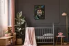 MuchoWow® MuchoWow® Gerahmtes Poster Tiger - Blumen - Produktbild-Vorschau 3
