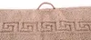 Luxus Medusa Saunatuch 100x200 cm - Beige / Hell Braun - Produktbild-Vorschau 3