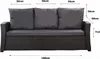 Polster für Polyrattan Sofa 160x60x7cm sitzkissen | Produktbild-Vorschau 2