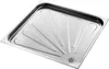 Delabie Brausetasse 800x800 Höhe 60 mm Edelstahl 1.4301 Produktbild-Vorschau 1