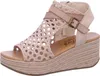 Blowfish Lorrah Damenschuhe Keilsandalen Sandalette Gold Produktbild-Vorschau 32