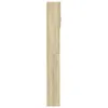 vidaXL Waschmaschinenschrank Sonoma-Eiche 64x25,5x190 cm Produktbild-Vorschau 3