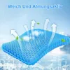 Gel Sitzkissen orthopädisch 39x27cm – Atmungsaktives Produktbild-Vorschau 4