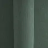 A close-up view of a textured green fabric, likely wallpaper, showing vertical folds. Produktbild-Vorschau