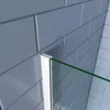 AICA Badewannenaufsatz 70x140cm Weiß 6mm NANO ESG-glas Produktbild-Vorschau 3