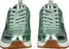 A front view of a pair of green Skechers sneakers. Anteprima dell’immagine prodotto