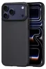 A close-up shot of a black carbon fiber phone case with a phone inside. Podgląd zdjęcia produktu
