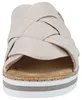RIEKER Damen Pantolette hellbeige Kunstleder - Größe: 42 Produktbild-Vorschau 5