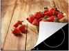 KitchenYeah© Herdabdeckplatte Erdbeere - Tisch - Obst , Produktbild-Vorschau 1