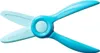 A pair of turquoise and light blue children's scissors. Náhled obrázku produktu