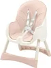 Baby Mix Jídelní židlička Nora, dusty pink Náhled obrázku produktu 6