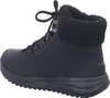 A side view of a black Skechers boot. Voir les images du produit