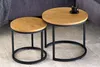 riess-ambiente Runde Beistelltische 2er Set ELEGANCE 45cm Produktbild-Vorschau 3