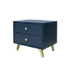 Table de chevet JOELE – bleu foncé Voir les images du produit 2