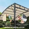 Ersatzdach Pergola 3x3 m wasserabweisend, Pavillondach Produktbild-Vorschau 7