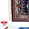 Orientteppich 60 x 40 cm in blau für Auto/KFZ mit Fransen Produktbild-Vorschau 2