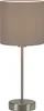Tischleuchte BRILONER LEUCHTEN FABRIC, 25 W, IP20, taupe, Produktbild-Vorschau 7