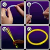 Leuchtstäbe 100 Stück, Glow Sticks mit Verbindern, Produktbild-Vorschau 11