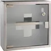Stříbrná kovová lékařská skříňka 30x30cm Náhled obrázku produktu 15