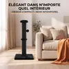 IvoQ Arbre à chat pour chats - 90 cm - Noir - Arbre à chat Voir les images du produit 6