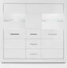Highboard "Carrara" weiß Hochglanz Wohn- und Esszimmer Produktbild-Vorschau 2