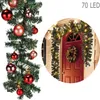 Guirlande de sapin XL LED 540cm avec 70 LED incl. 30 boules Voir les images du produit 2