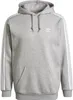 A plain studio shot of a grey Adidas hoodie. Anteprima dell’immagine prodotto