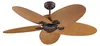 Stropní ventilátor s nástěnným vypínačem Fijian II Brown Náhled obrázku produktu 1