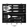 Set di utensili da barbecue LEHMANN in valigetta, 5 pezzi Anteprima dell’immagine prodotto 1