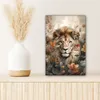 Wanddeko 20x30 cm - Tiere - Löwe - WildPflanzen - Natur - Produktbild-Vorschau 6