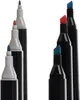 Doppelseitige farbige Marker - Satz mit 168 Stück, inkl. Produktbild-Vorschau 2