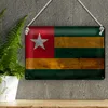 Blechschild Flagge Togo 30x20cm Flag of Togo Rost Produktbild-Vorschau 3