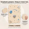 MAMOI® Houten klimmuur voor binnenshuis, met 4 klimgrepen | Productafbeelding-voorbeeld 6